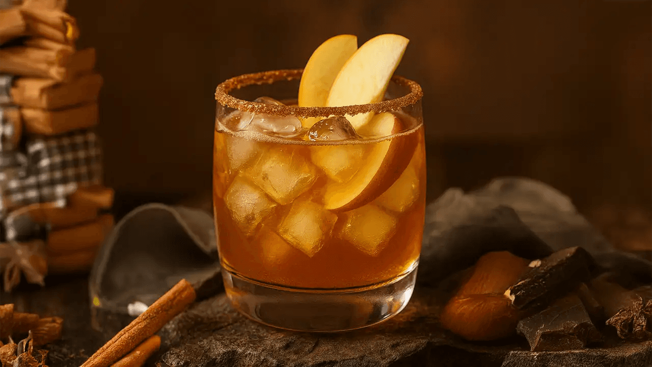 Fireside Apple Bourbon Chill